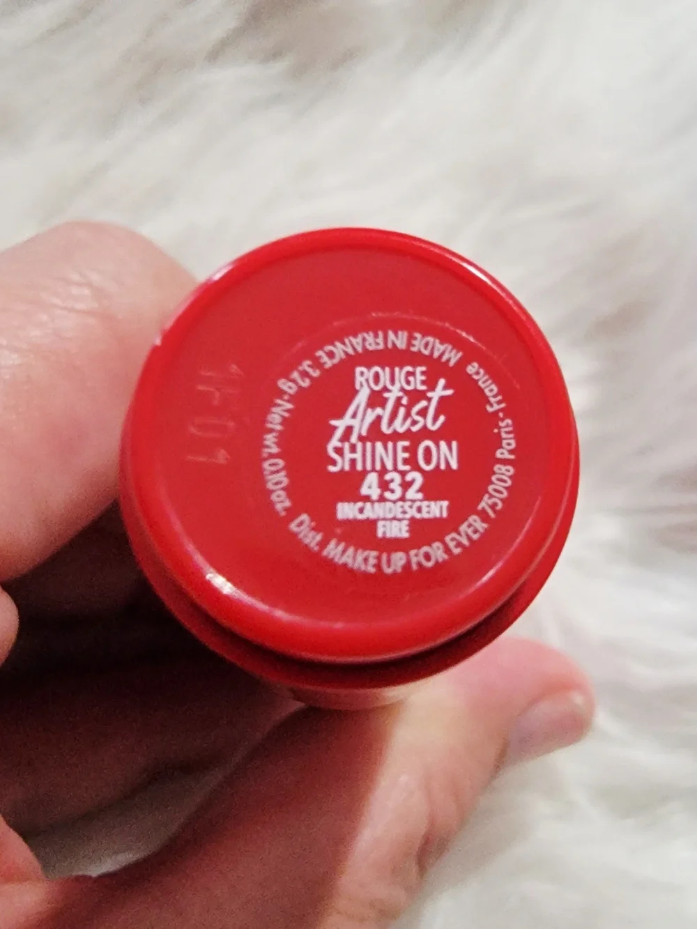 New Makeup Forever: Rouge Artist Shine On Lipstick #432 (Red)